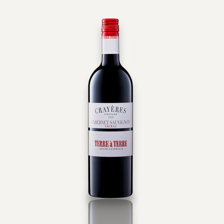 Terre à Terre 'Crayères Vineyard' Cabernet Sauvignon/Shiraz - Wrattonbully, SA 2021