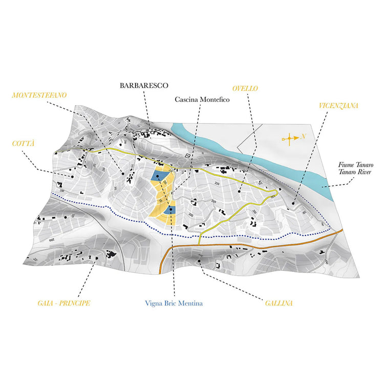 Montefico MGA Map