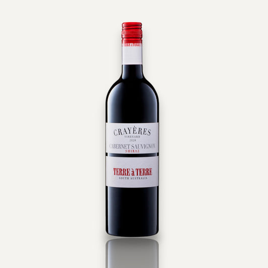 Terre à Terre 'Crayères Vineyard' Cabernet Sauvignon/Shiraz - Wrattonbully, SA 2021